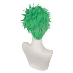 One Piece Roronoa Zoro Cosplay Wig Heat Resistant Synthetic Hair Carnival Halloween Party Props Costume Accessories