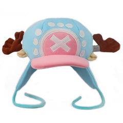 One Piece Tony Tony Chopper Cosplay Pink Hat Halloween Carnival Costume Accessories Props