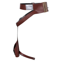 Rey Skywalker Cosplay Composite Leather Belt Holster Halloween Costumes Accessory