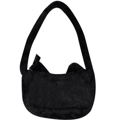 Suzume's Door Locking Minister Cosplay Black Bag Printed Shoulder Bag Plush Toye