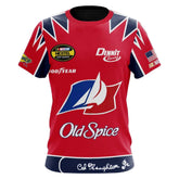 Talladega Nights Cal Naughton Cosplay T-shirt 3D Print Short Sleeve Shirt Party Carnival Halloween Cosplay Costume