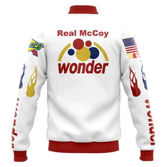 Talladega Nights Ricky Bobby Printed Jacket Outfits Halloween Carnival Suit Cosplay Costume