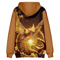 The Ballad of Songbirds and Snakes Adult Cosplay Printed Hoodie Hooded Sweatshirt Casual Pullover Hoodie