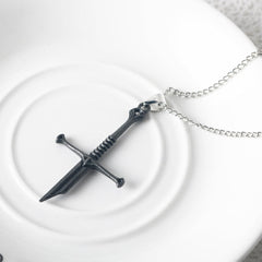 The Lord of the Rings Aragorn Narsil Anduril Cosplay Alloy Necklace Halloween Carnival Birthday Xmas Gift