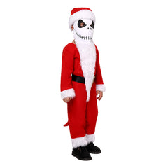 The Nightmare Before Christmas Jack Skellington Kids Children Cosplay Outfits Christmas Carnival Suit