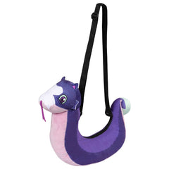 The Owl House Stringbean Cosplay Plush Purple Bag Shoulder Bag School Bag Unisex Messenger Bag For Women Girls Gifts