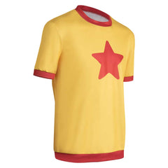 TV Scott Pilgrim Takes Off 2023 Scott Pilgrim Adult Cosplay Casual Street Yellow T-shirt