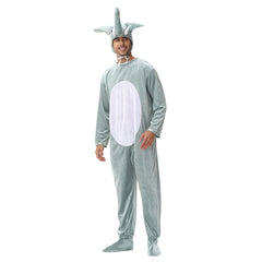 Unisex Elephant Adult Cosplay Jumpsuit Costume Outfits Halloween Carnival Suit