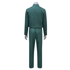 Yu Yu Hakusho Urameshi Yuusuke Cosplay Costume Adult Green Uniform Outfits Halloween Carnival Suit