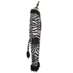Zebra Kids Children Cosplay Jumpsuit With Hair Accessories Costume Outfits Halloween Carnival Suit