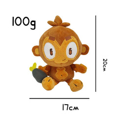 20 CM Dart Monkey Plush Cartoon Kids Toys Doll Soft Stuffed Dolls Mascot Birthday Xmas Gift