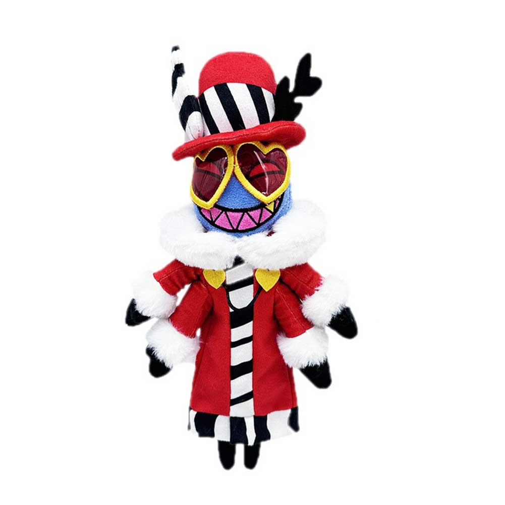 34 CM TV Hazbin Hotel Valentino Plush Cartoon Kids Toys Doll Soft Stuffed Dolls Mascot Birthday Xmas Gift