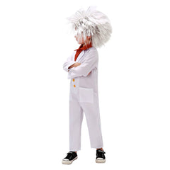 Christmas 2023 Kids Children Physicist Scientist Cosplay Costume Outfits Halloween Carnival Suit