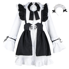 Femboy Clothing Adult Lolita Maid Daily Dress Cosplay Costume Outfits Halloween Carnival Suit