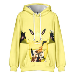 Palworld 2024 Adult Cosplay Printed Hoodie Hooded Sweatshirt Casual Pullover Hoodie