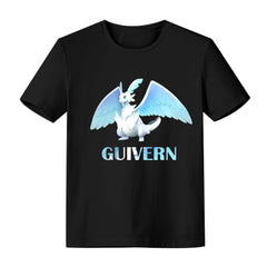 Game Palworld Quivern Jormuntide Fenglope Depresso Lamball Adult Cosplay Casual Street T-shirt