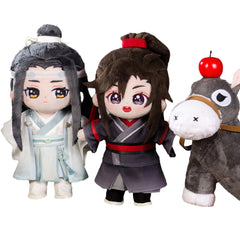 Mo Dao Zu Shi Wei WuXian Lan WangJi Cosplay Plush Cartoon Toys Doll Soft Stuffed Dolls Mascot Birthday Xmas Gift