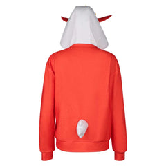 Palworld Kingpaca Adult Cosplay Printed Hoodie Hooded Sweatshirt Casual Pullover Hoodie
