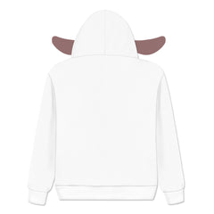 Palworld Lamball Original Design Adult Cosplay Printed Hoodie Hooded Sweatshirt Sweater Casual Pullover Hoodie