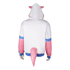 Palworld Melpaca Original Design Adult Cosplay Printed Hoodie Hooded Sweatshirt Casual Pullover Hoodie