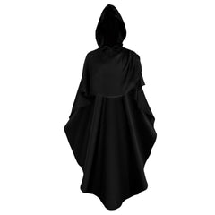 Retro Medieval Knight Mid-Length Hooded Cloak Cape Cosplay Outfits Halloween Party Suit Accessories