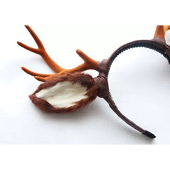 Sweet Tooth Season 2 Gus TV Cosplay Brown Wig Antlers Set Halloween Costume Accessories