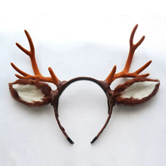 Sweet Tooth Season 2 Gus TV Cosplay Brown Wig Antlers Set Halloween Costume Accessories