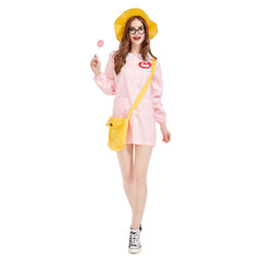 Adult Dopamine Outdoor Travel Trekking Casual Clothing 4 Piece Set Cosplay Outfits Halloween Carnival Suit