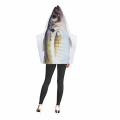 Balang Fish Adult Overalls Cloak Cosplay Costume Outfits Halloween Carnival Suit