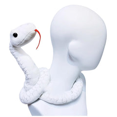 Demon Slayer: Kimetsu no Yaiba Iguro Obanai White Snake Cosplay Halloween Carnival Costume Accessories Prop