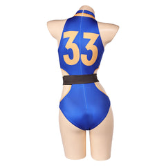 Fallout 2024 Vault 33 Dweller Lucy MacLean One Piece Swimsuit Cosplay Costume Outfits Halloween Carnival Suit Original Design