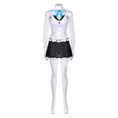 Final Fantasy Ⅶ: Ever Crisis Tifa Lockhart White 3 Piece Swimsuit Set Halloween Carnival Cosplay Costume Original Design