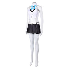 Final Fantasy Ⅶ: Ever Crisis Tifa Lockhart White 3 Piece Swimsuit Set Halloween Carnival Cosplay Costume Original Design