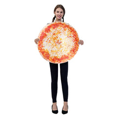 Food Pizza Cloak For Parent-child Cosplay Outfits Halloween Party Suit