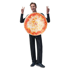 Food Pizza Cloak For Parent-child Cosplay Outfits Halloween Party Suit