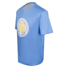 Haikyu!! Tetsurou Kuroo Childhood Adult Blue T-shirt Cosplay Costume Outfits Halloween Carnival Suit