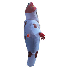 Halloween Clown Joker One-piece Inflatable Clothes Cosplay Outfits Halloween Party Suit