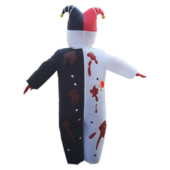 Halloween Clown Joker One-piece Inflatable Clothes Cosplay Outfits Halloween Party Suit