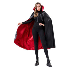 Halloween Vampire Nobles Black Robe Cosplay Outfits Halloween Party Suit Accessories