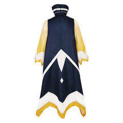 Hazbin Hotel Adam The Exorcist Blue Dress With Gloves Cosplay Costume Outfits Halloween Carnival Suit