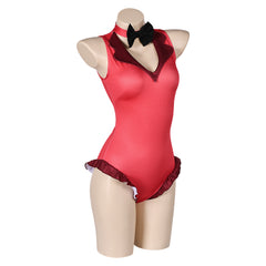 Hazbin Hotel Charlie Morningstar Red One Piece Swimsuit Cosplay Costume Outfits Halloween Carnival Suit
