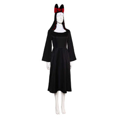 Hazbin Hotel Nun ALASTOR Dress With Hat Cosplay Costume Outfits Halloween Carnival Suit
