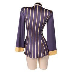 Hazbin Hotel Sir Pentious Purple Sexy Lingerie for Women Cosplay Costume Outfits Halloween Carnival Suit