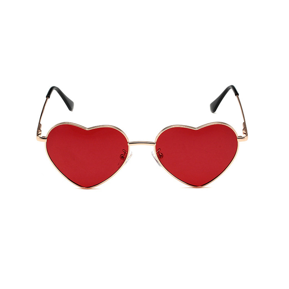 Hazbin Hotel Valentino Cosplay Vintage Heart Shaped Sunglasses Halloween Carnival Costume Accessories