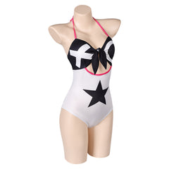 Hazbin Hotel Verosika One-piece Swimsuit Cosplay Costume Outfits Halloween Carnival Suit