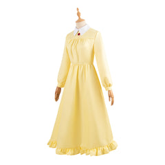 Howl's Moving Castle Sophie Yellow Dress Cosplay Costume Outfits Halloween Carnival Suit