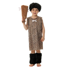 Indian Hominid 4 Piece Set Kids Children Cosplay Outfits Halloween Party Suit