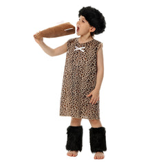 Indian Hominid 4 Piece Set Kids Children Cosplay Outfits Halloween Party Suit