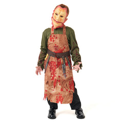 Kids Boys Butcher Cosplay Costume Outfits Halloween Carnival Suit