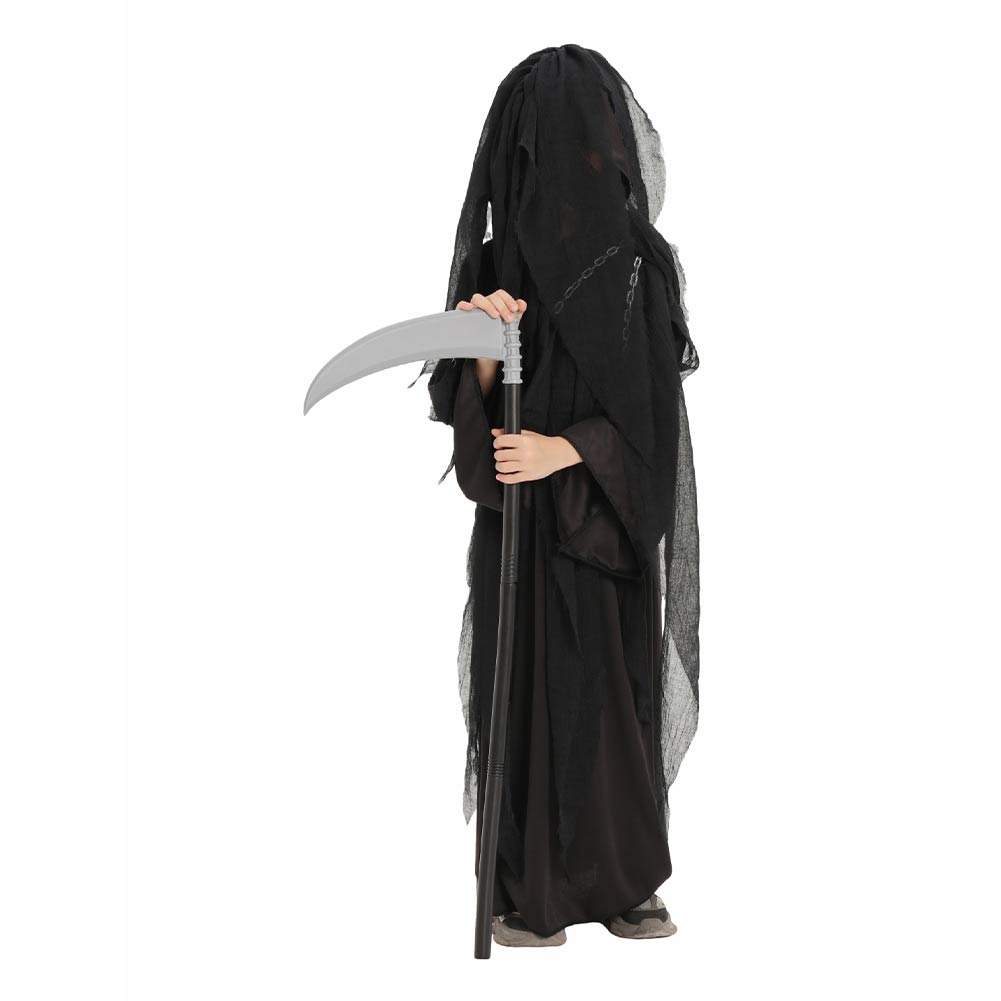 Kids Children Death Cosplay Costume Horror Chain Prop Set Halloween Ca ...